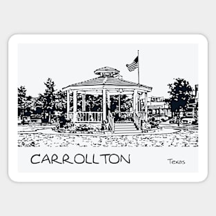 Carrollton Texas Sticker